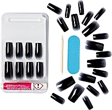 Набор накладных ногтей с клеем, длинные - Kiss Fantasy On-Trend Translucent Nails Jelly Color  — фото N2