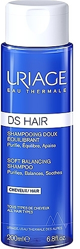 М'який шампунь, балансувальний - Uriage DS Hair Soft Balancing Shampoo