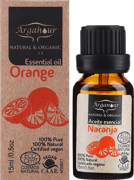 Эфирное масло апельсина - Arganour Essential Oil Orange  — фото N2
