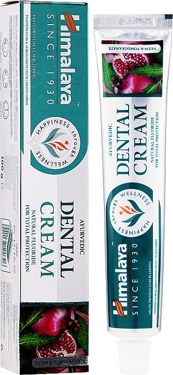 Зубна паста - Himalaya Herbals Ayurvedic Dental Cream — фото N2