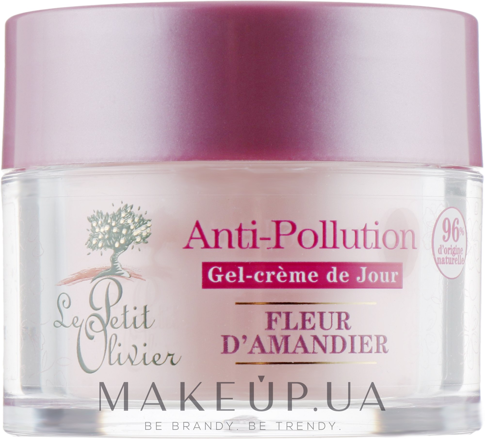 Денний крем-гель проти забруднень "Колір мигдалю" - Le Petit Olivier Anti-Pollution  Day Gel Cream - Almond Blossom — фото 50ml
