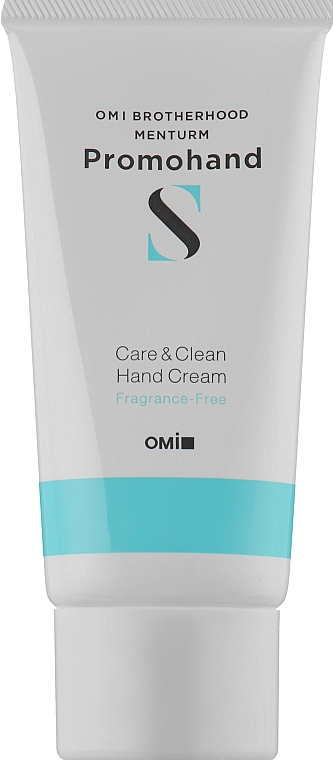 Крем для рук "Дезінфікувальний і зволожувальний" - Omi Brotherhood Promohand S Care & Clean Hand Cream — фото N1