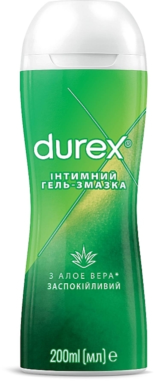 Интимный гель-смазка с алоэ вера (лубрикант) - Durex Play Aloe Vera — фото N1