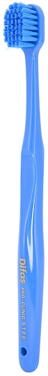 Зубная щетка "Ultra Soft" 512063, светло-синяя с синей щетиной, в кейсе - Difas Pro-Clinic 5100 — фото N3