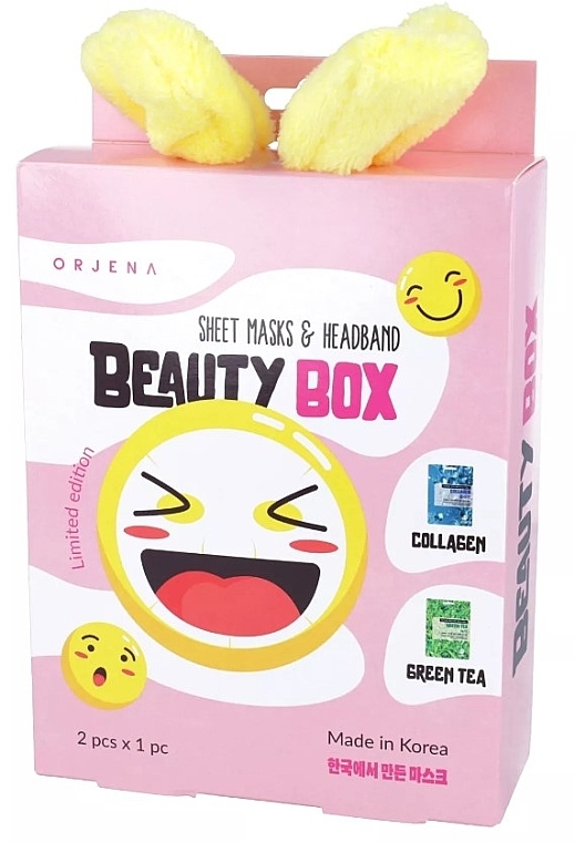 Набор - Orjena Beauty Box (f/mask/2x23ml + hair band/1pc) — фото N1