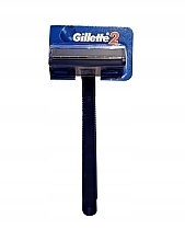 Набор одноразовых станков для бритья, 12 шт - Gillette Blue 2 — фото N1