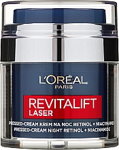 Нічний крем - L'oreal Paris Revitalift Laser Retinol + Niacynamid Night Cream — фото N1