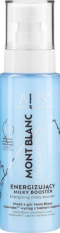 Підбадьорливий молочний бустер для обличчя - APIS Professional Month Blanc Energizing Milky Booster — фото N1