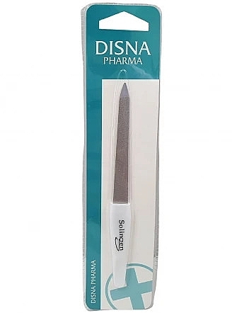 Пилочка для ногтей сапфировая, сталь Solingen, 15 см - Disna Pharma — фото N1
