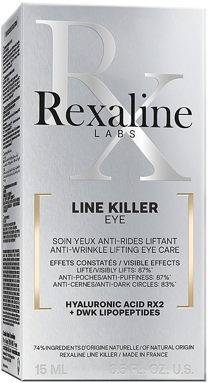 Антивозрастной крем эксперт для кожи вокруг глаз - Rexaline Line Killer X-Treme Corrector Cream — фото N2