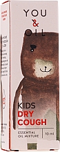 Парфумерія, косметика Суміш ефірних олій для дітей - You & Oil KI Kids-Dry Cough Essential Oil Blend For Kids