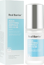 Заспокійлива ампульна сироватка - Real Barrier Aqua Soothing Ampoule — фото N3