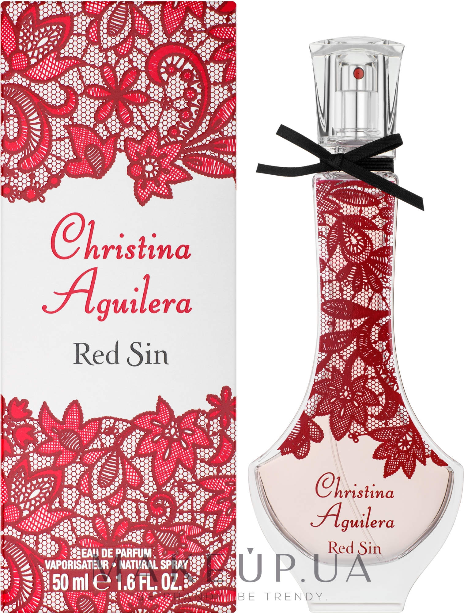 Christina Aguilera Red Sin - Парфюмированная вода — фото 50ml