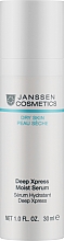 Парфумерія, косметика Миттєво зволожувальний концентрат - Janssen Cosmetics Dry Skin Deep Xpress Moist Serum