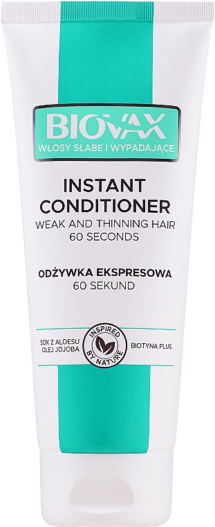 Кондиціонер 7 в 1 для слабкого волосся - L'biotica Biovax BB 7in1 Conditioner Prone To Hair Loss
