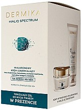 Парфумерія, косметика Набір - Dermika HialiQ Spectrum 55+ (cr/50ml + gel/150ml)