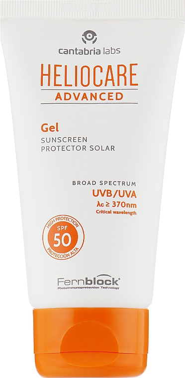 Сонцезахисний гель для обличчя - Heliocare Advanced Gel SPF 50 — фото N1