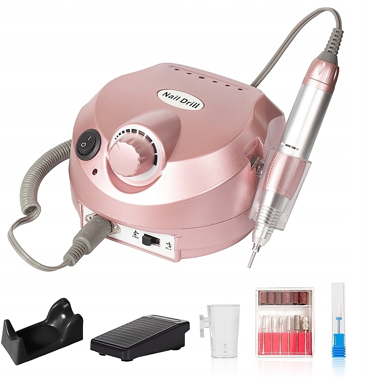 Фрезер для маникюра 65W, розовый - Sunone DM-999 Nail Drill Pink — фото N2