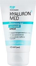 Нічний крем для обличчя - Elfa Pharm Hyaluron5 Med Night Cream — фото N2