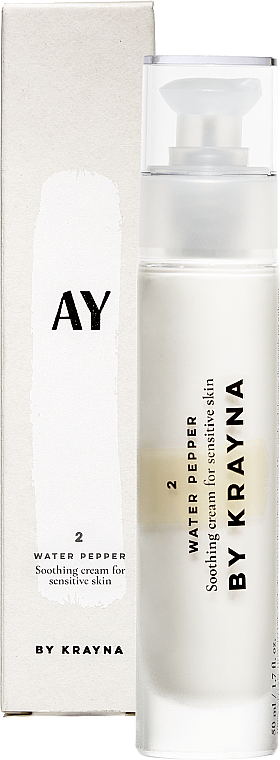 Крем успокаивающий для лица - Krayna AY 2 Water Pepper Cream — фото N1