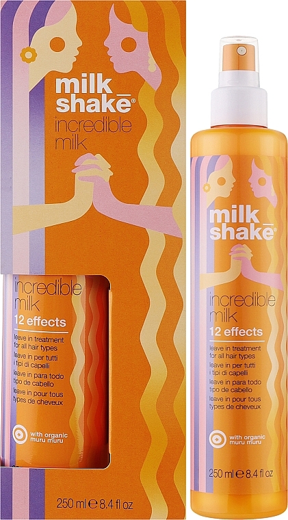 Несмываемая маска-спрей для волос с 12 активными эффектами - Milk_Shake Incredible Milk Limited Edition — фото N2