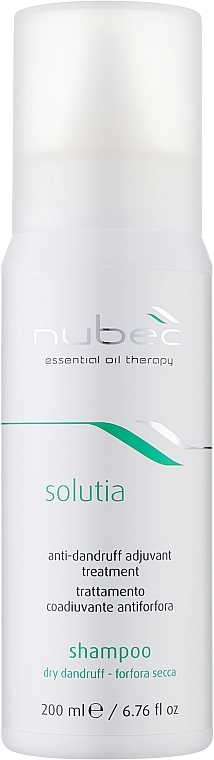 Шампунь для волос против сухой перхоти - Nubea Solutia Shampoo Dry Dandruff — фото N1