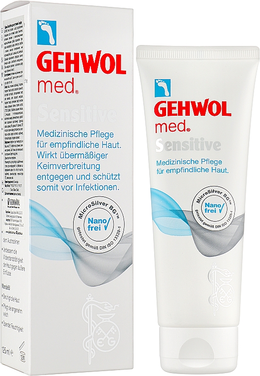 Крем для чувствительной кожи ног - Gehwol Med Sensitive Cream — фото N4
