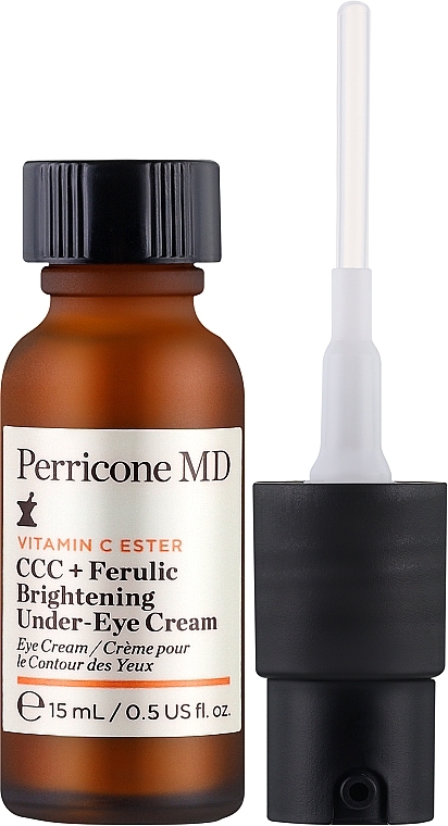 Осветляющий крем для кожи вокруг глаз - Perricone MD Vitamin C Ester CCC + Ferulic Brightening Under-Eye Cream — фото N1