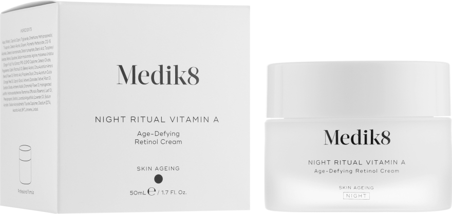 Ночной ативозрастной крем с ретинолом - Medik8 Night Ritual Vitamin A