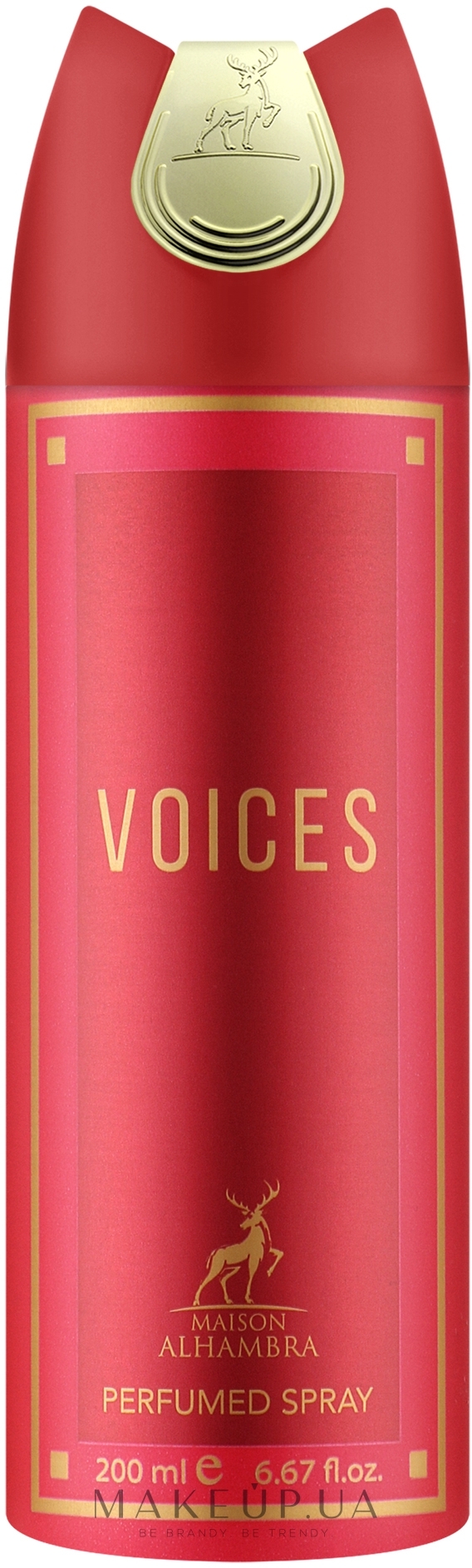 Alhambra Voices - Парфюмированный дезодорант-спрей — фото 200ml