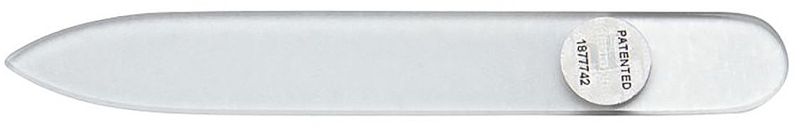 Стеклянная пилочка для ногтей 91960, 9 см, белая - Erbe Solingen — фото N1