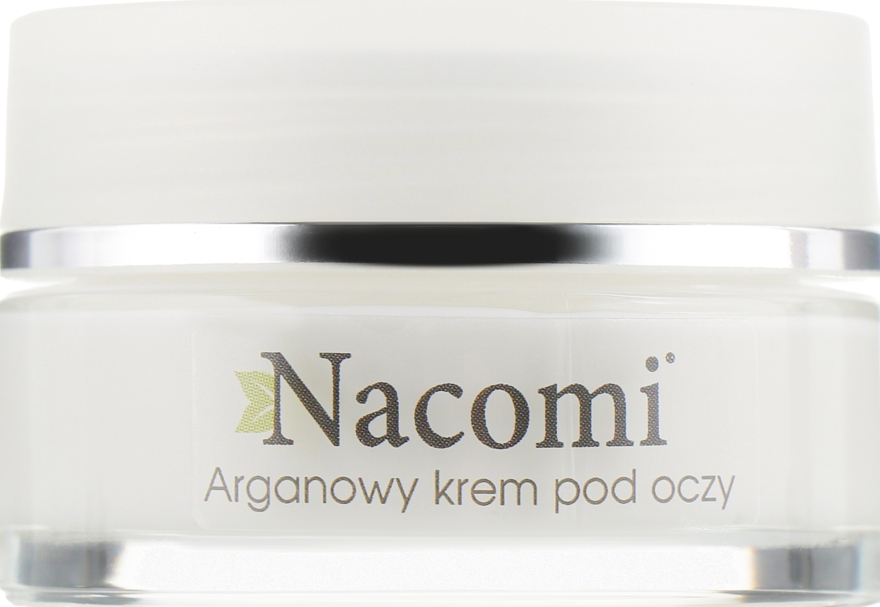 Крем для кожи вокруг глаз - Nacomi Argan Oil Eye Cream — фото N2