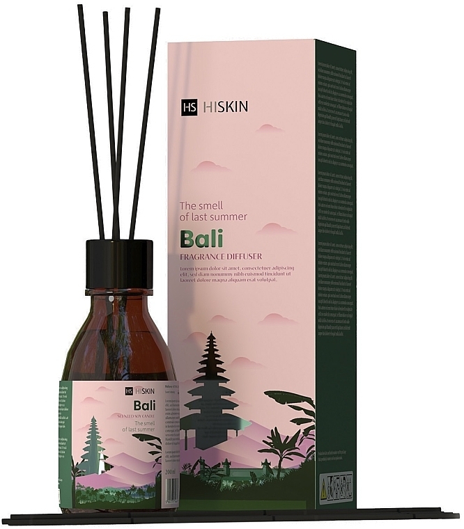 Ароматический диффузор "Бали" - HiSkin Home Bali Fragrance Diffuser — фото N1