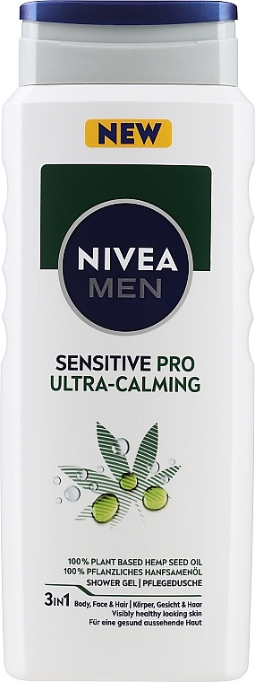 Ультра-успокаивающий гель для душа - NIVEA Sensitive Pro Ultra Calming — фото N3