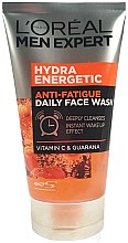 Парфумерія, косметика Гель для вмивання - L'Oreal Paris Men Expert Hydra Energetic Anti-Fatigue Face Wash