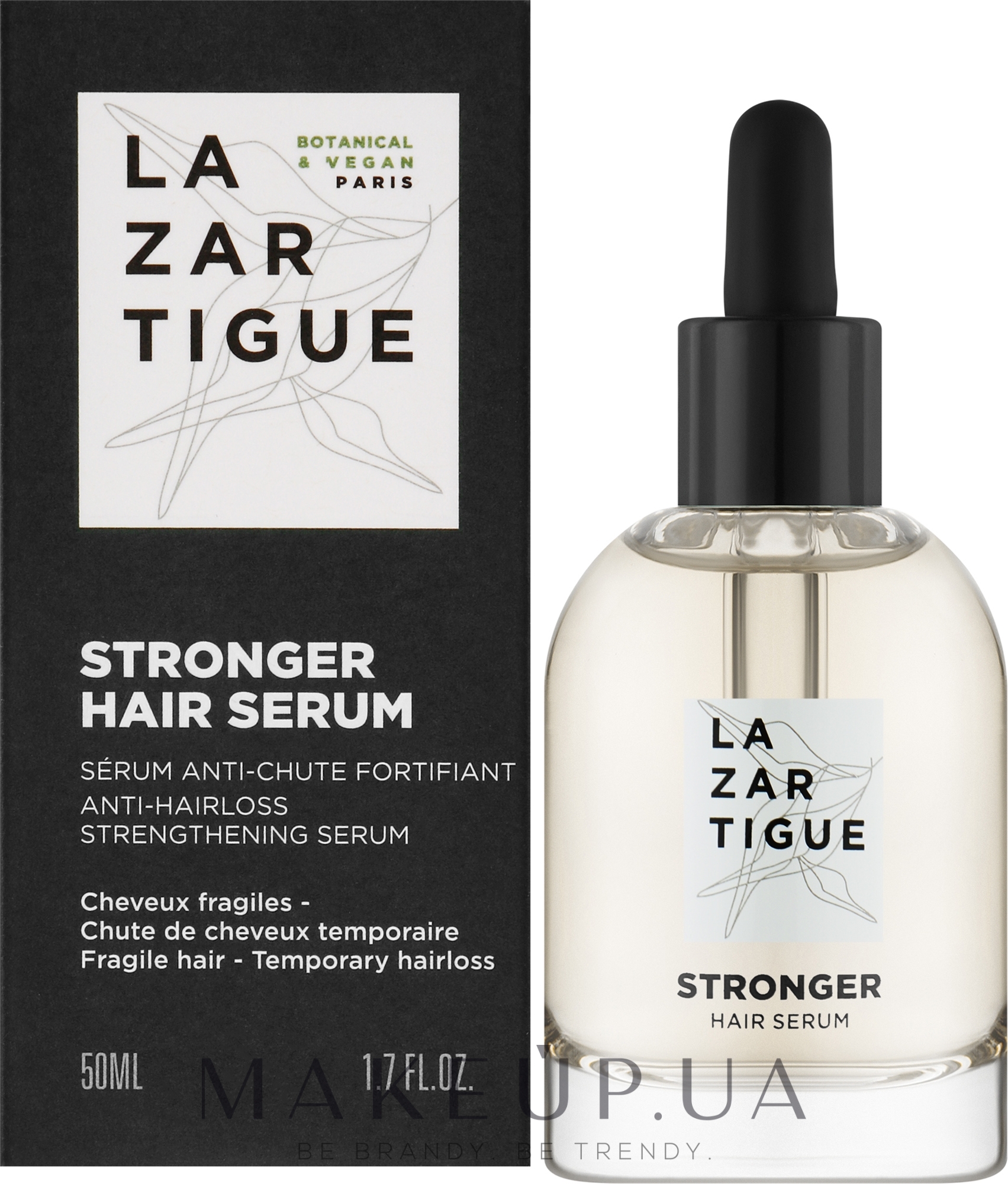 Сыворотка для укрепления волос - Lazartigue Stronger Hair Strenghtening Serum — фото 50ml
