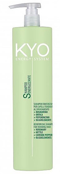 Зміцнювальний шампунь для тонкого волосся - Kyo Energy System Reinforcing Shampoo For Thinning Hair — фото N2