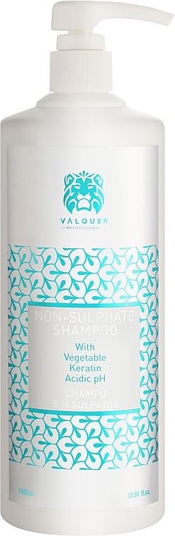 Безсульфатний шампунь для волосся - Valquer Non-Sulfate Shampoo — фото N2