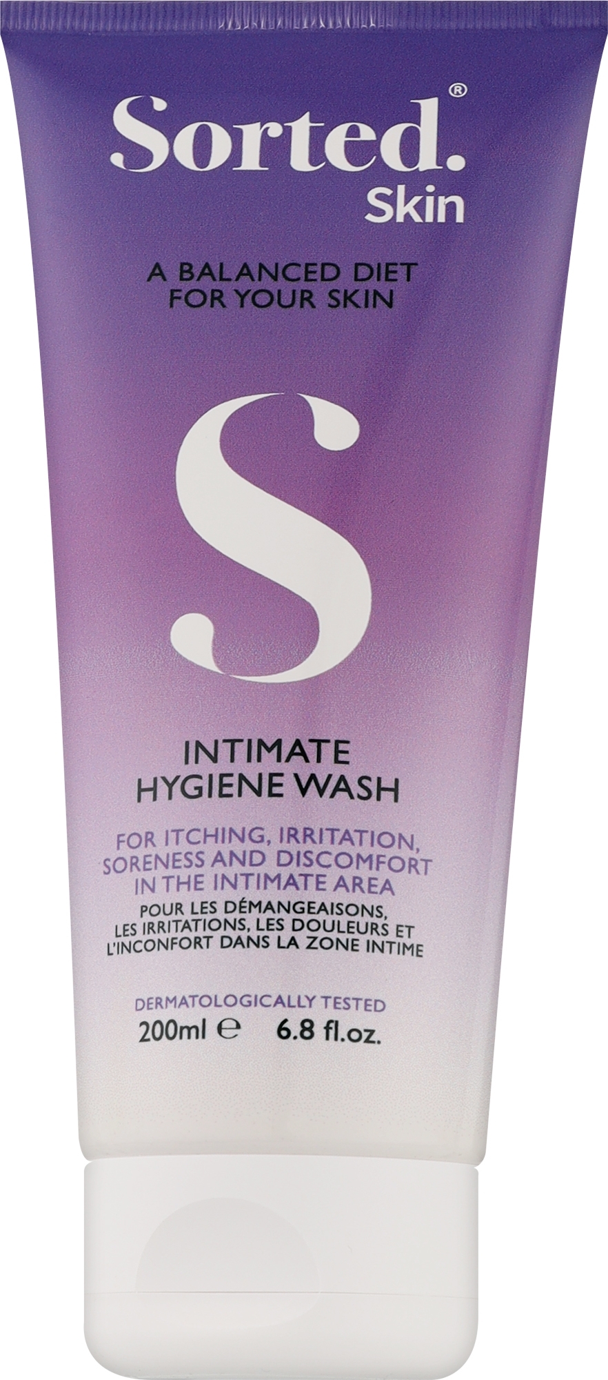 Гель для інтимної гігієни - Sorted Skin Intimate Hygiene Wash — фото 200ml