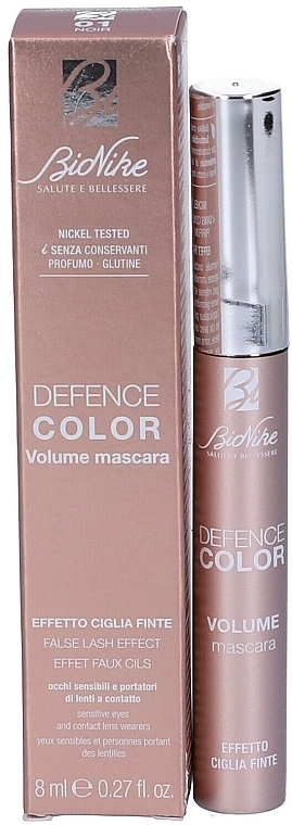 Тушь для ресниц - BioNike Defence Color False Lash Effect Volume Mascara — фото N2