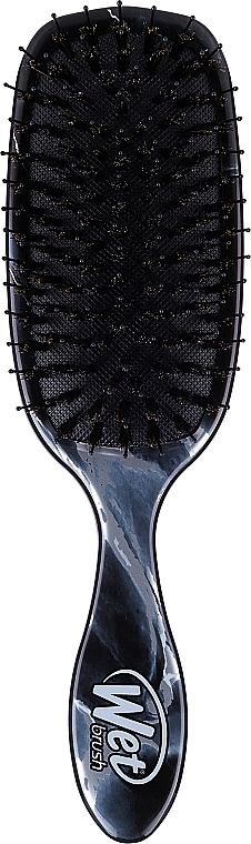 Расческа для волос, оникс - The Wet Brush Enhancer Paddle Brush Marble Onyx — фото N1