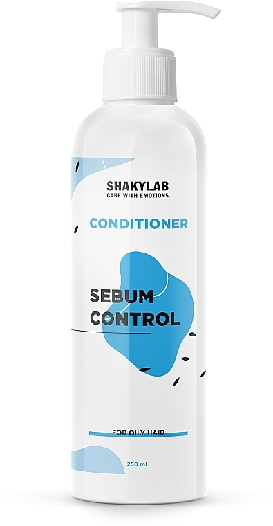ПОДАРУНОК! Кондиціонер для жирного волосся "Sebum Control" - SHAKYLAB Conditioner For Oily Hair — фото N1