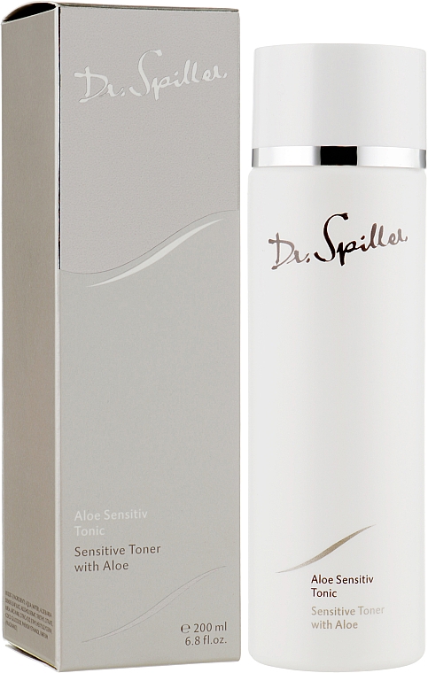 Тоник для чувствительной кожи с алоэ - Dr. Spiller Sensitive Toner with Aloe — фото N2