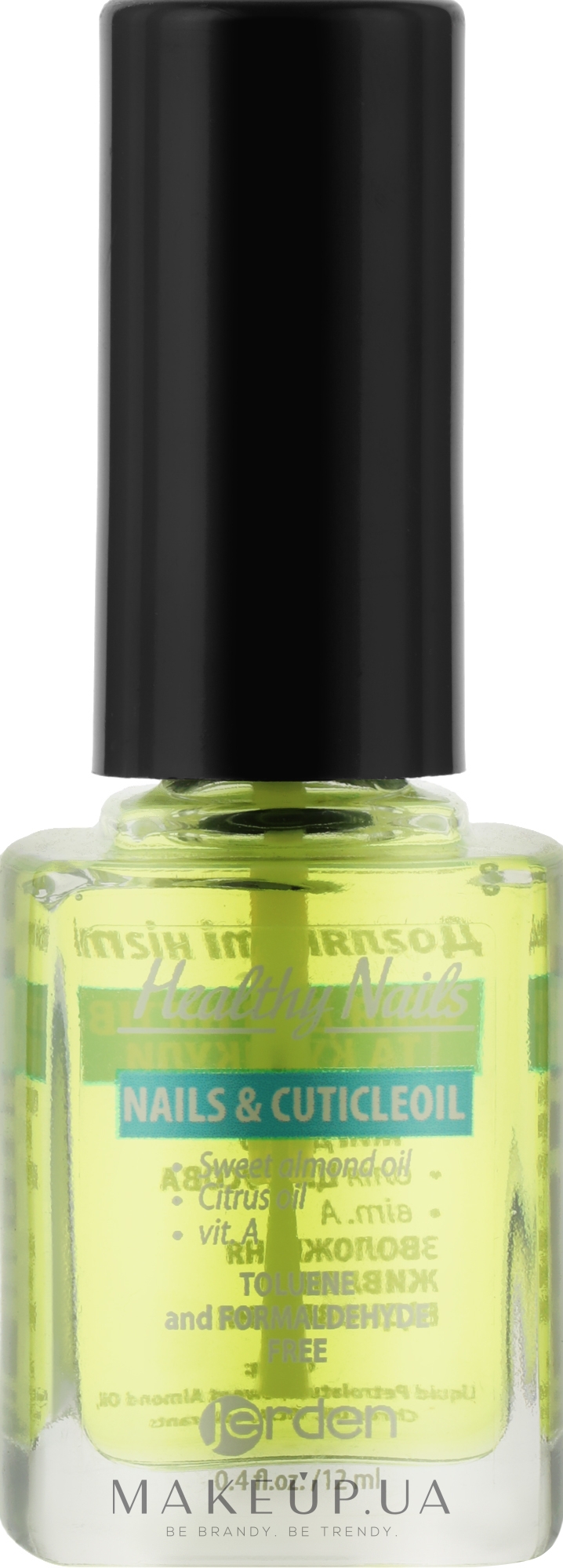 Олія для кутикули та нігтів "Лимон" № 147 - Jerden Healthy Nails Nails & Cuticle Oil — фото 12ml