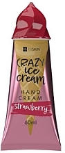 Духи, Парфюмерия, косметика Крем для рук "Strawberry" - HiSkin Crazy Ice Cream