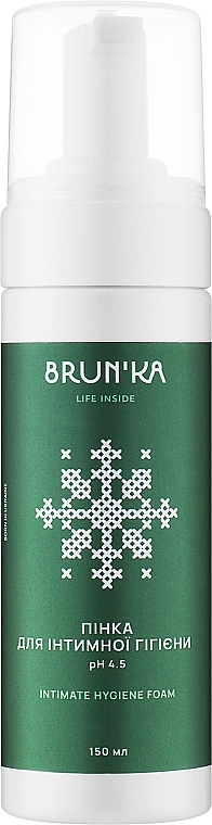 Пінка для інтимної гігієни - Brun'ka — фото N1