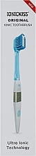 Ионная зубная щетка, очень мягкой жесткости, голубая - Ionickiss Ultra Soft — фото N1