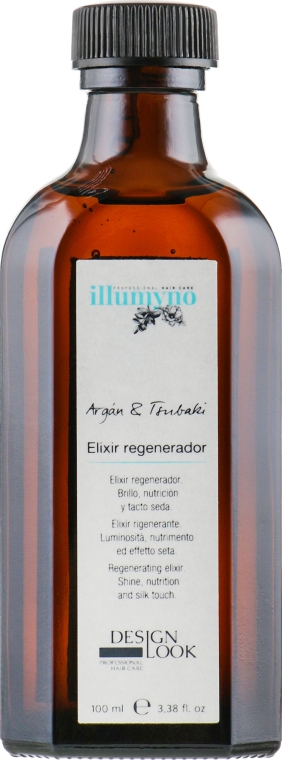 Еліксир для відновлення волосся - Design Look Illumyno Argan Tsubaki Elixir Regenerator — фото N2