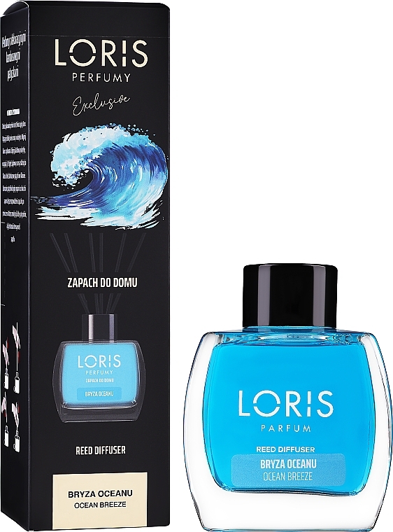 Аромадиффузор "Океанический бриз" - Loris Parfum Reed Diffuser — фото N5