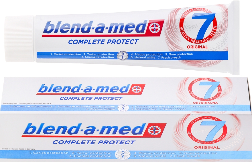 Зубна паста - Blend-a-med Complete Protect 7 Original — фото N1